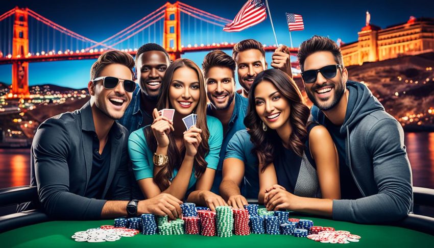 Poker Amerika dengan Turnamen Online